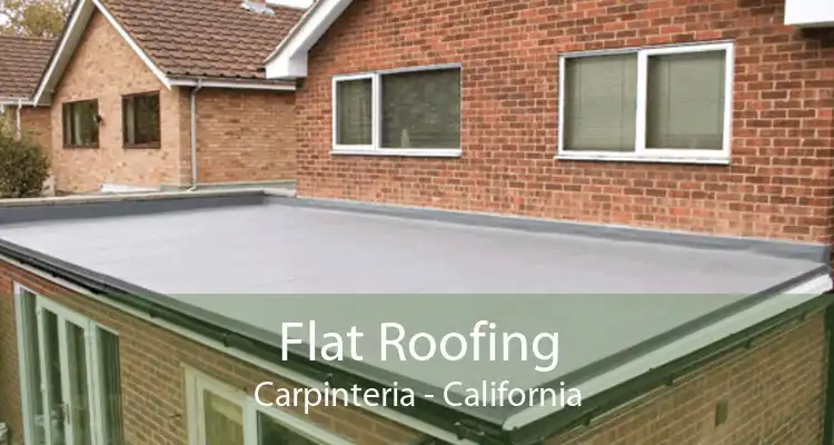 Flat Roofing Carpinteria - California