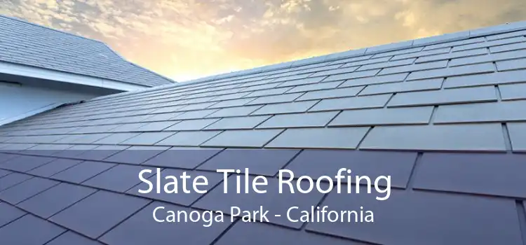 Slate Tile Roofing Canoga Park - California