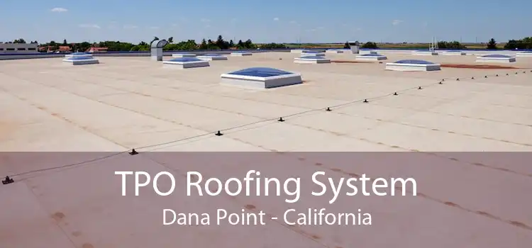 TPO Roofing System Dana Point - California