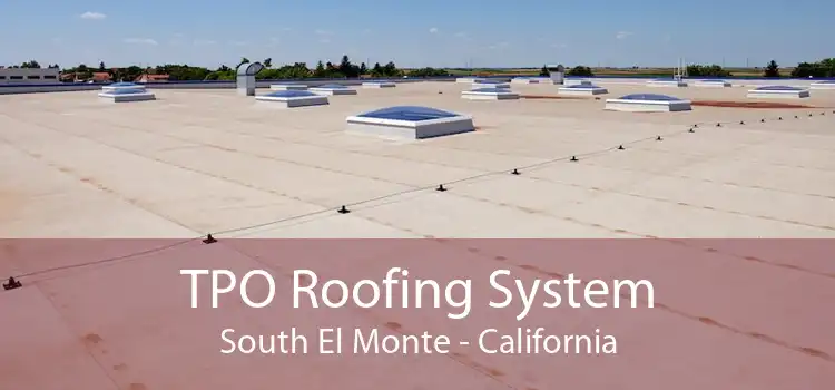 TPO Roofing System South El Monte - California